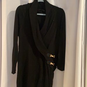 INC Sweater with gold buckle details